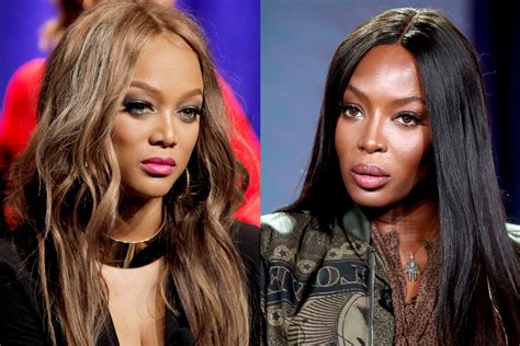 tyra banks vs naomi campbell.